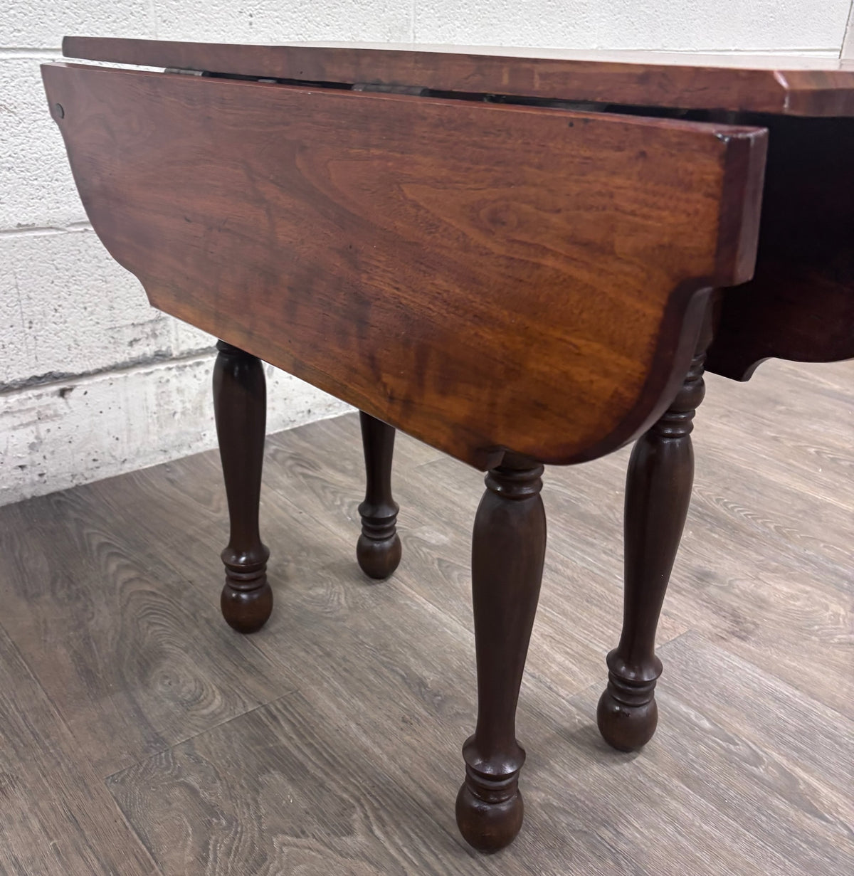 Antique 19th Century Walnut Pembroke Drop Leaf Table