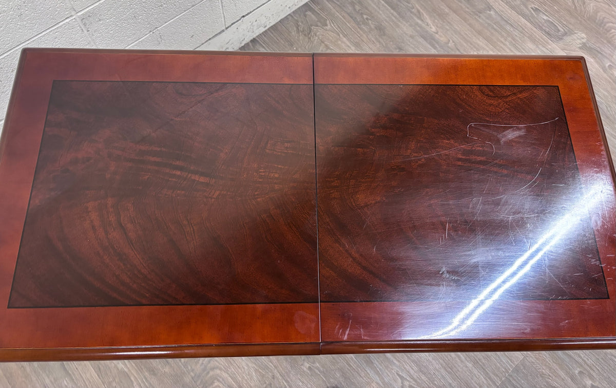 Vintage Drexel Mahogany Expandable Server Cabinet Buffet Dry Bar Liquor Cabinet