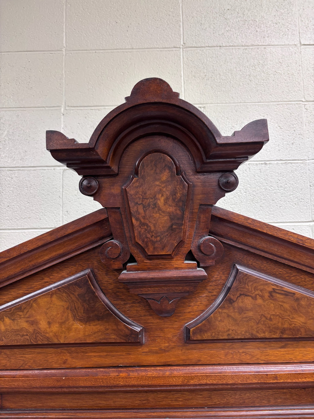 Antique 1800s Victorian Eastlake Walnut Dressing Stand Dresser Bedroom Vanity