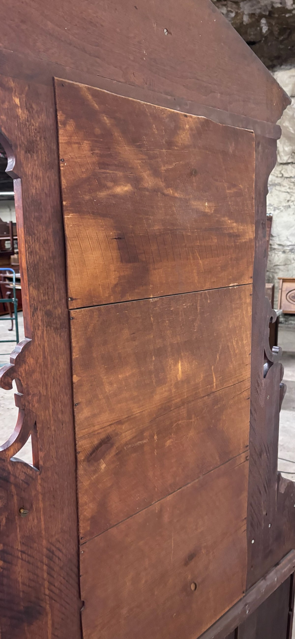 Antique 1800s Victorian Eastlake Walnut Dressing Stand Dresser Bedroom Vanity