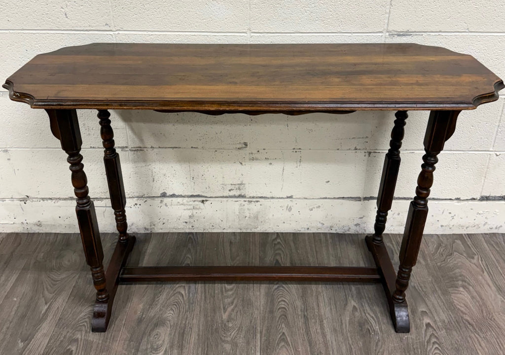 Vintage Jacobean Revival Sofa Table Console Table Hall Table