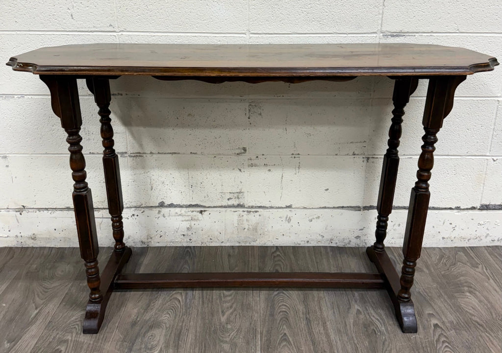 Vintage Jacobean Revival Sofa Table Console Table Hall Table