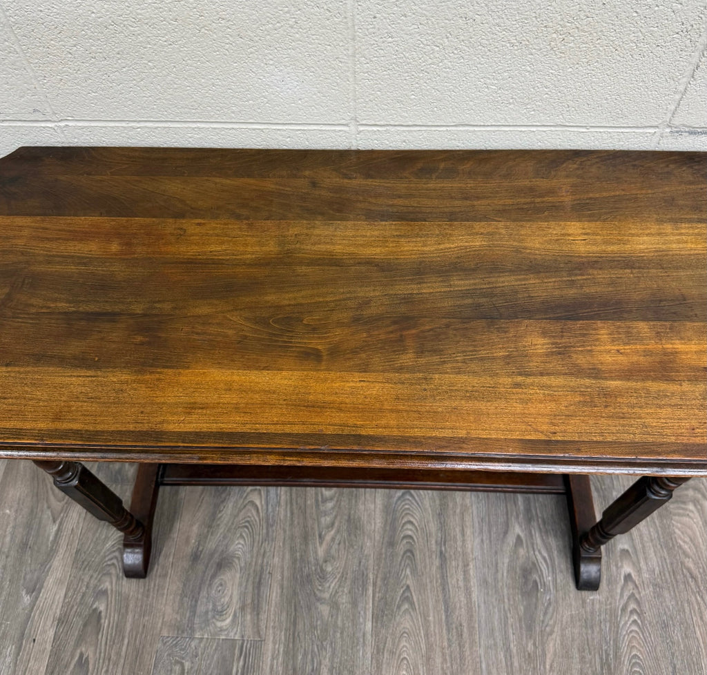 Vintage Jacobean Revival Sofa Table Console Table Hall Table