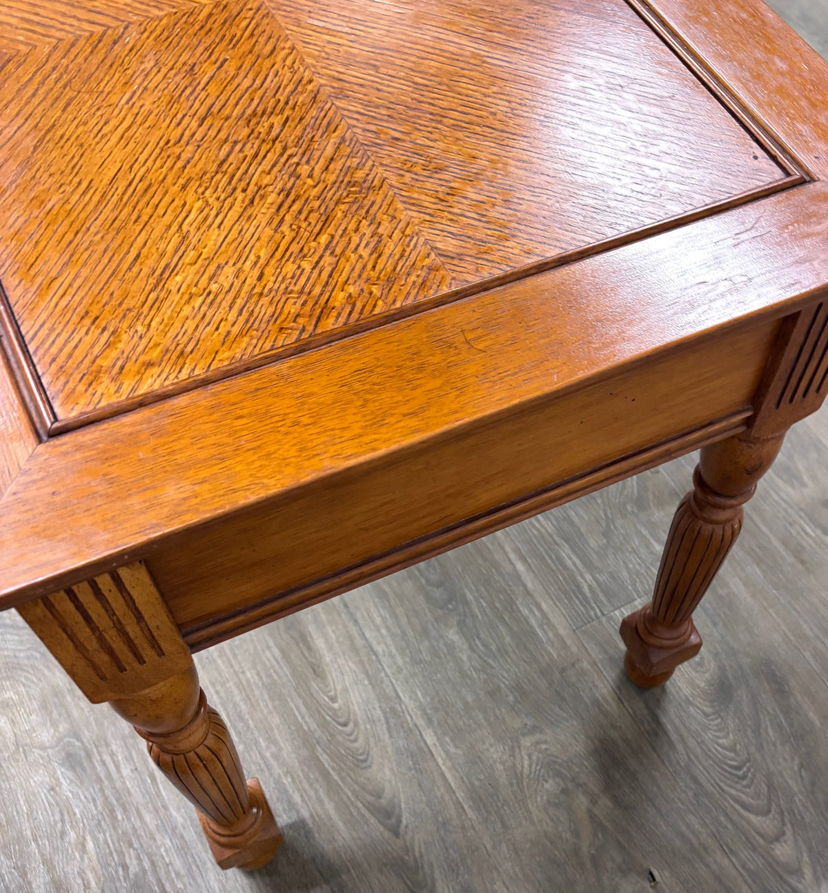 Broyhill Single Drawer Wood End Table