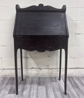 Antique Victorian Petite Secretary Desk with Storage and Key