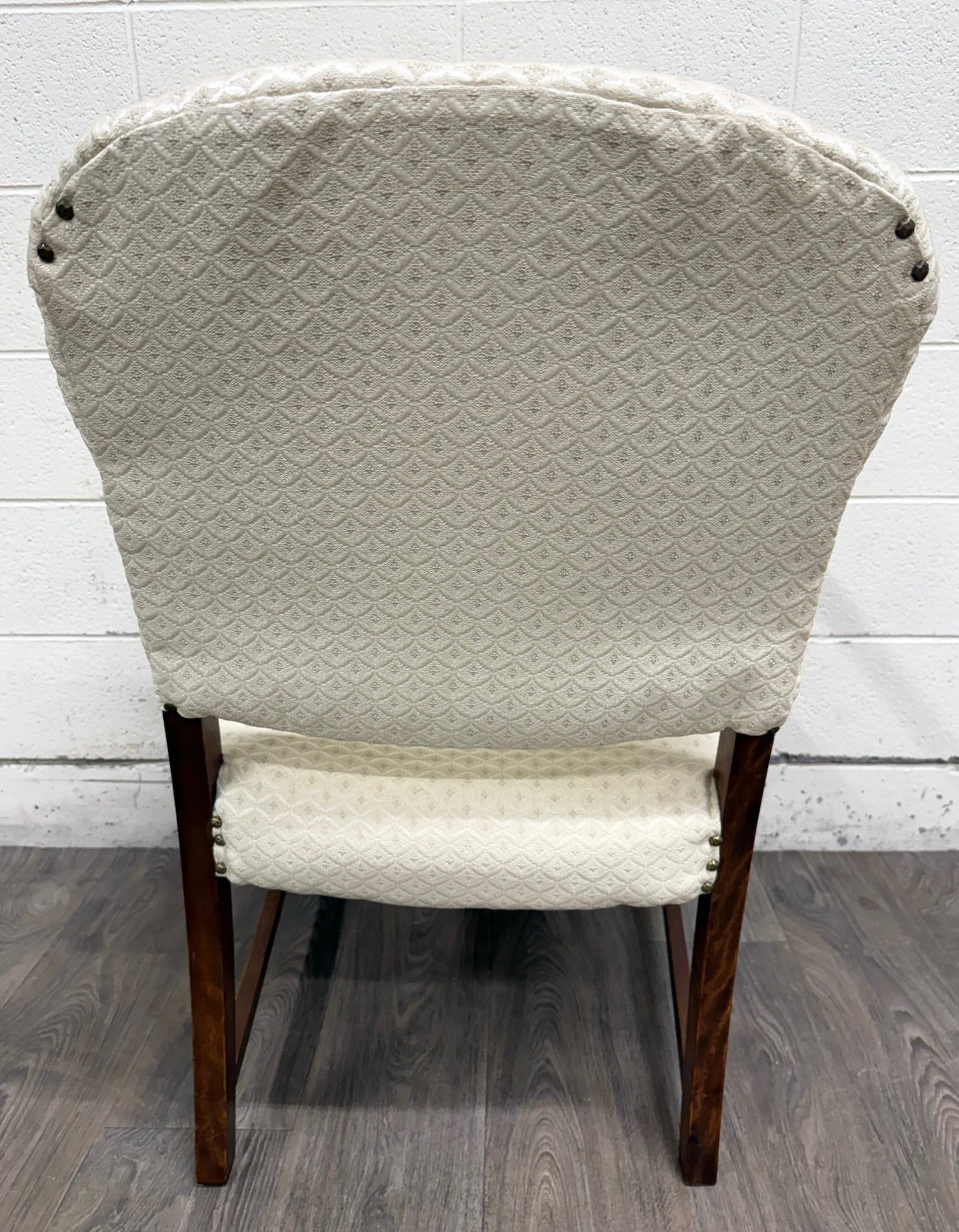 Vintage Spanish Revival Walnut Armchair