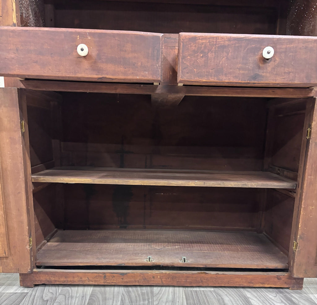 Antique c. 1870-1900 American Primitive Country Pie Safe Cupboard