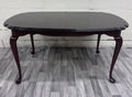 Vintage Pennsylvania House Queen Anne Style Cherry Wood Extension Dining Table