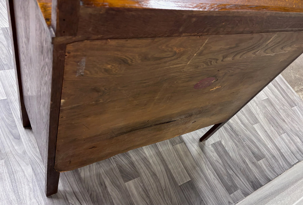 Antique Cron-Kills Co. Arts & Crafts Mission Tiger Oak Secretary Desk