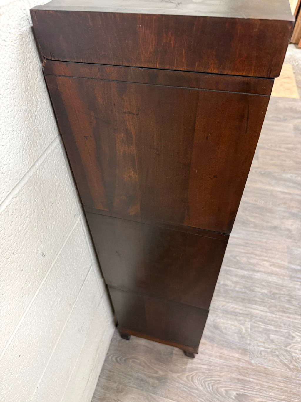 Antique Macey Barrister Bookcase Lawyer Bookcase