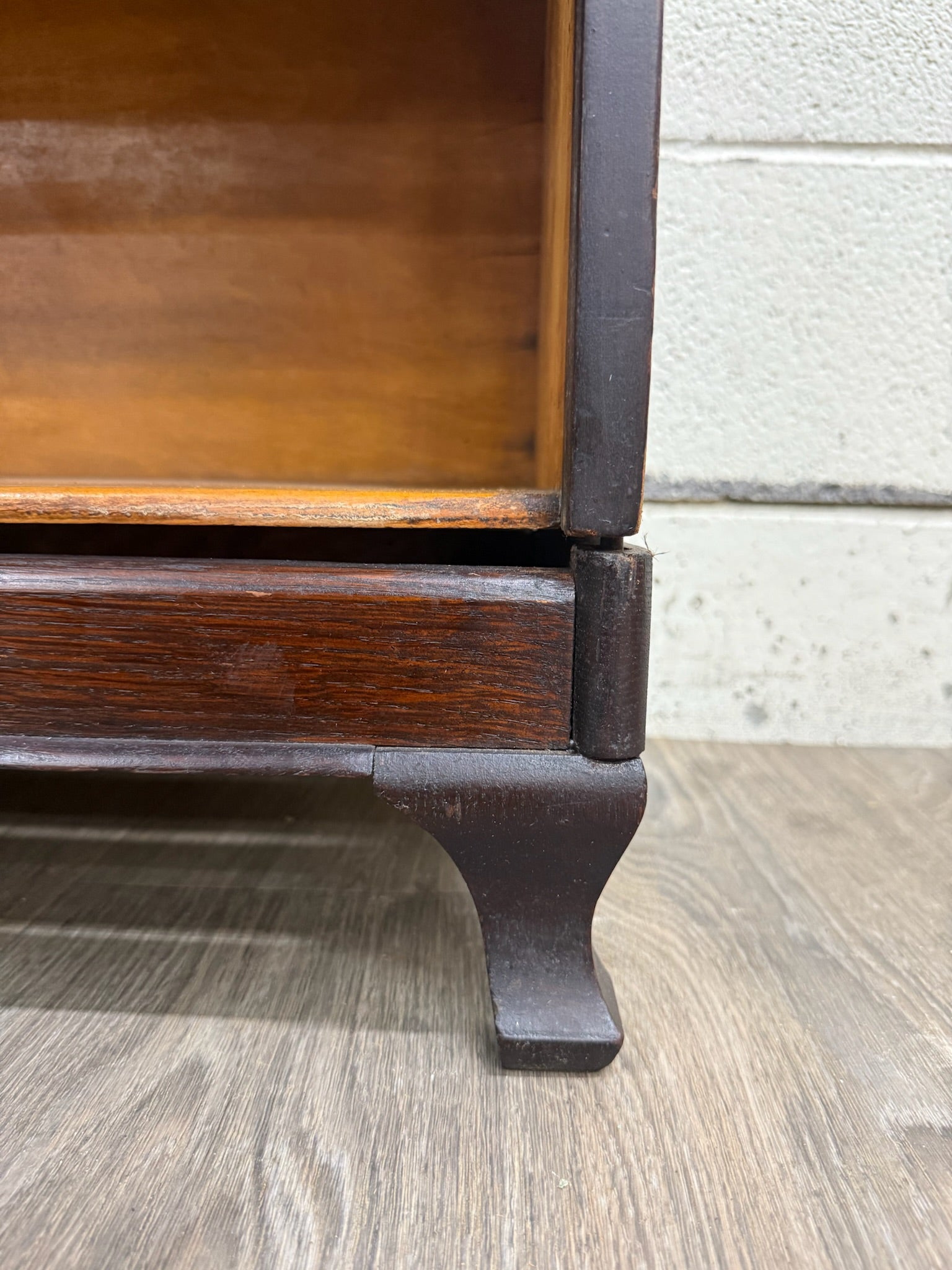 Antique Macey Barrister Bookcase Lawyer Bookcase