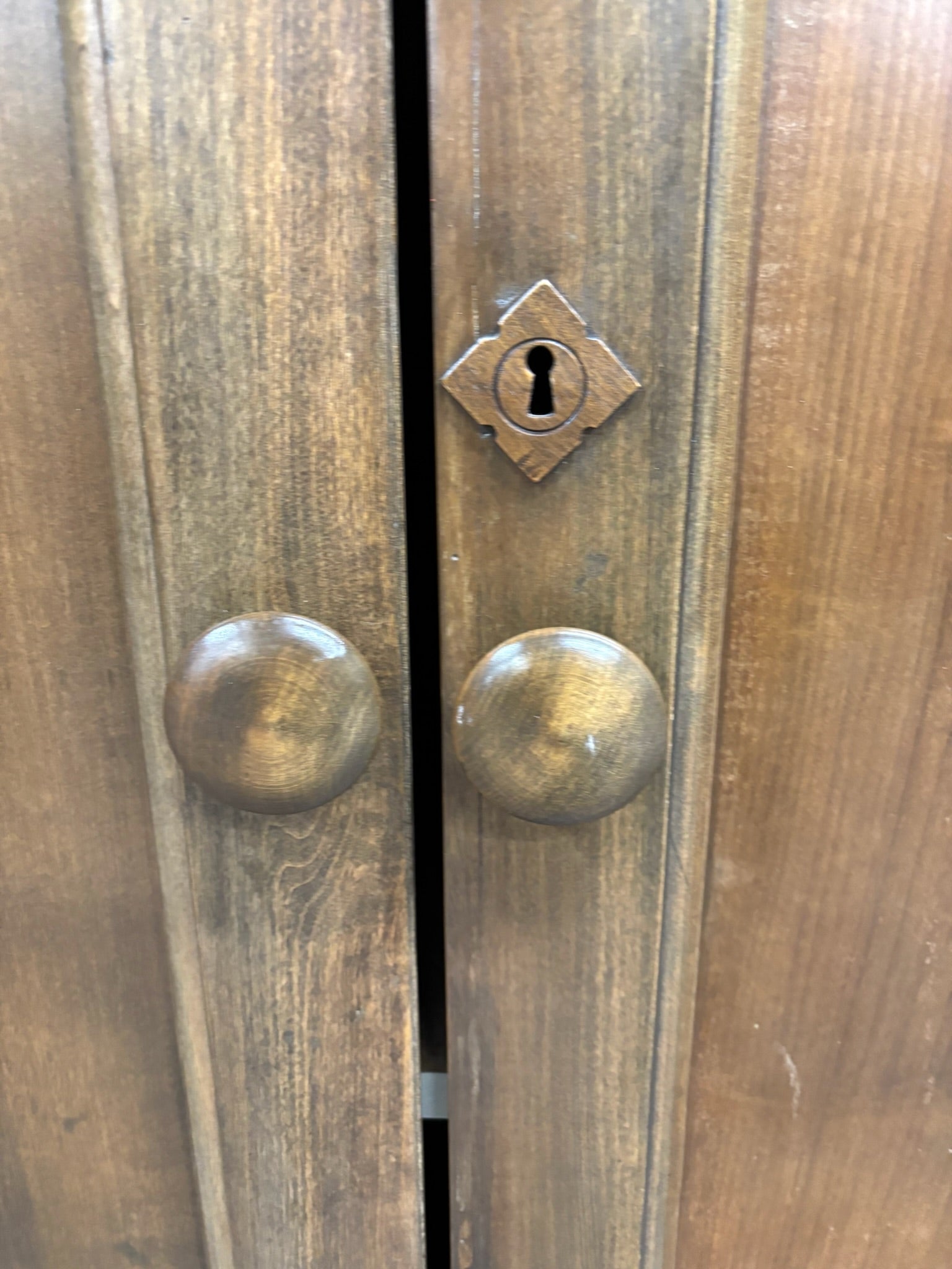 Antique Victorian Eastlake Aesthetic Movement Wardrobe Armoire Hall Cupboard