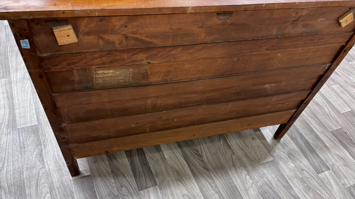 Antique Holland Furniture Co. of Michigan Mahogany Six Drawer Dresser