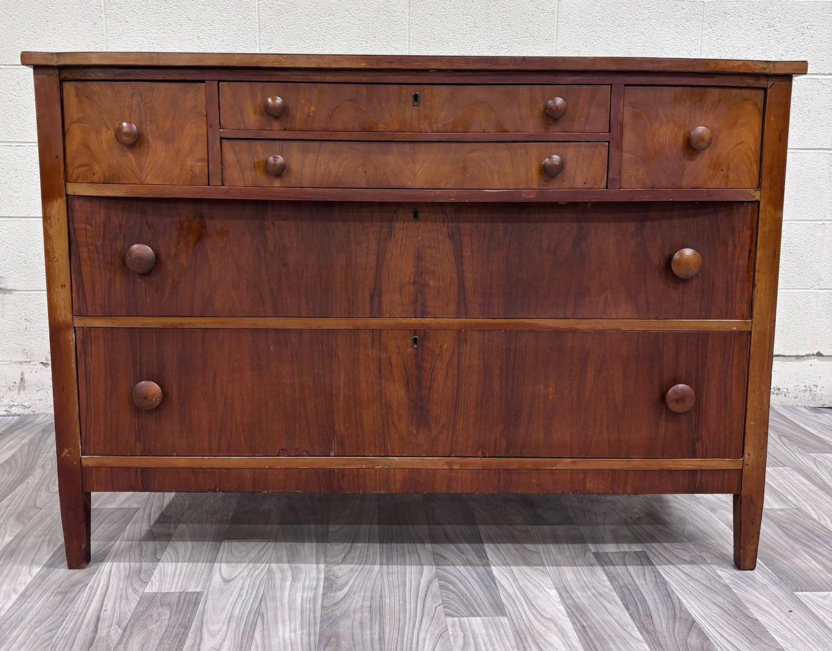 Antique Holland Furniture Co. of Michigan Mahogany Six Drawer Dresser