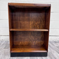 Vintage Art Deco Waterfall Style Oak Bookcase