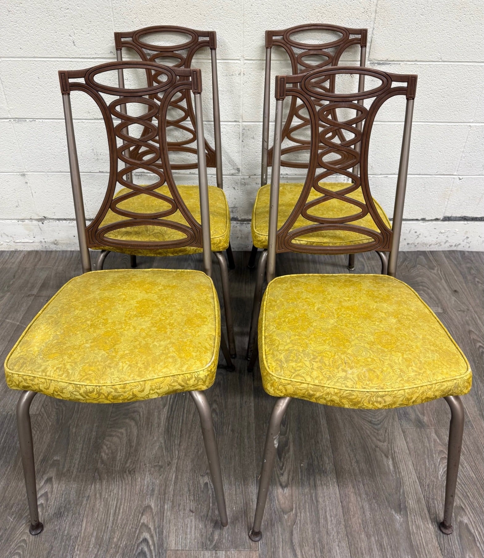 Vintage Brody Seating Company Mid Century Modern Dining Chairs - Set of 4