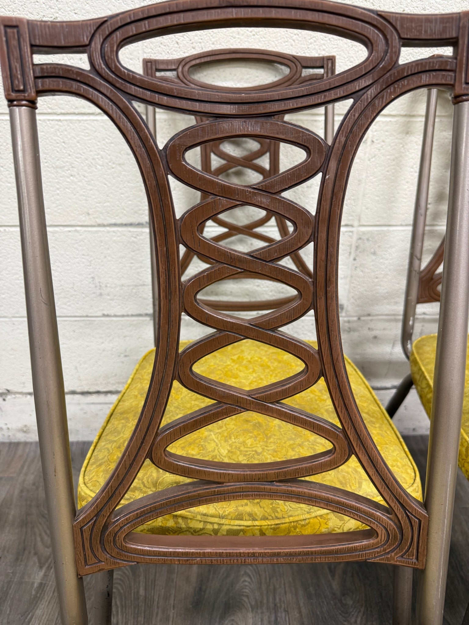 Vintage Brody Seating Company Mid Century Modern Dining Chairs - Set of 4