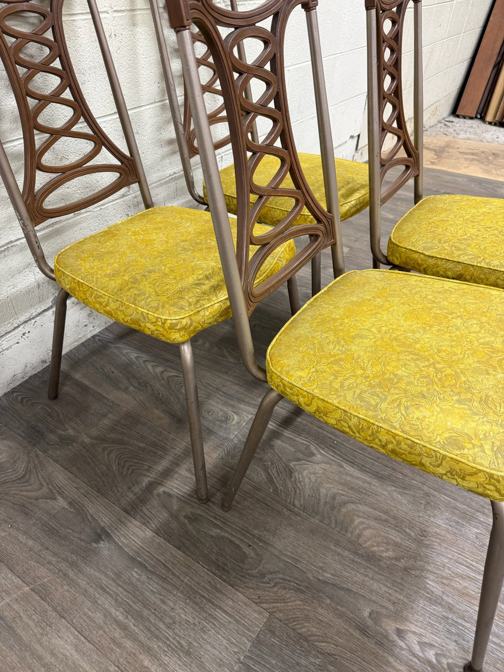 Vintage Brody Seating Company Mid Century Modern Dining Chairs - Set of 4