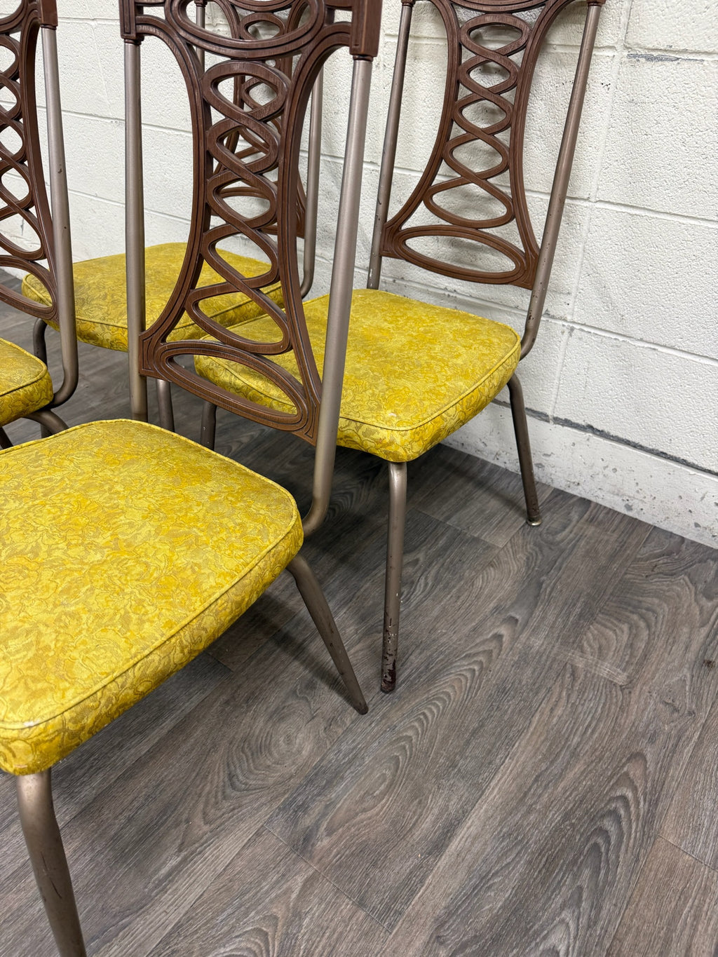 Vintage Brody Seating Company Mid Century Modern Dining Chairs - Set of 4