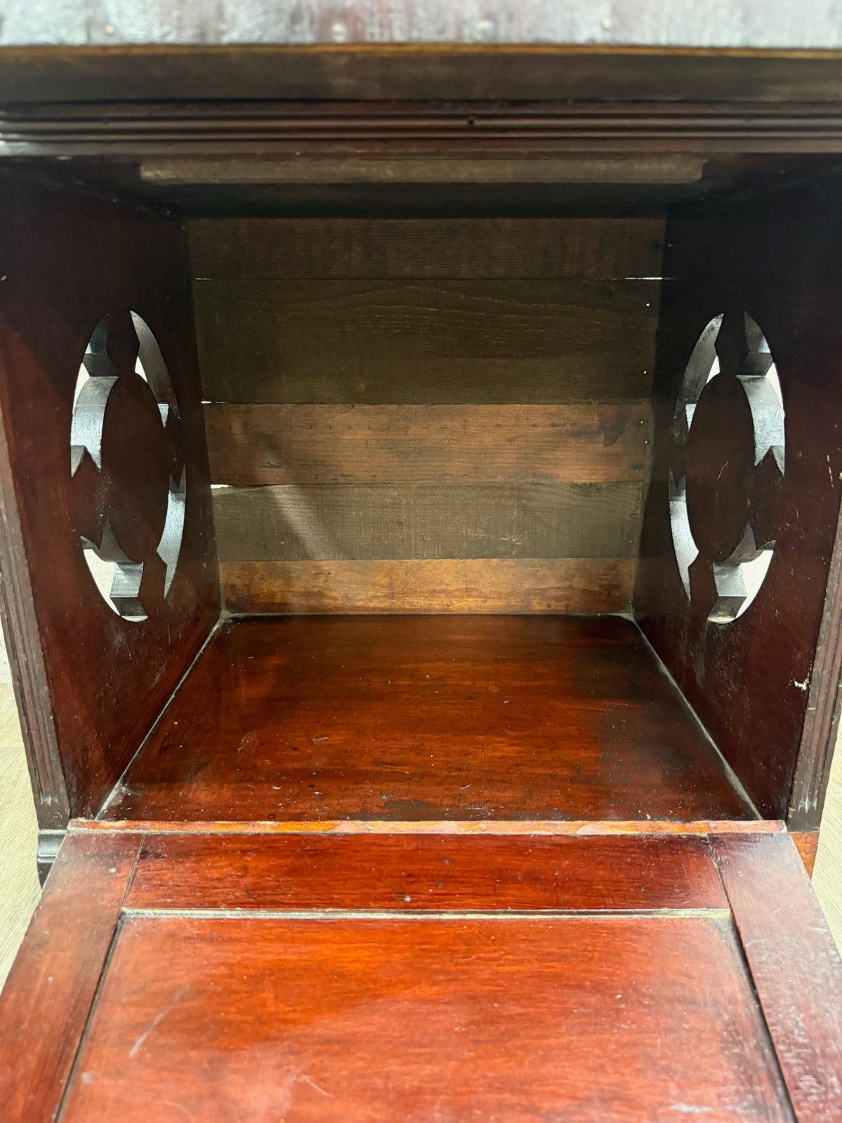Antique Victorian Eastlake Aesthetic Movement Bedside Cabinet