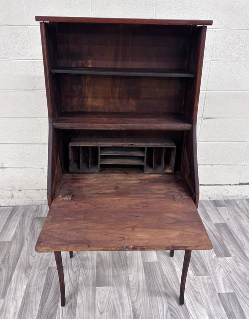 Antique 19th Century Primitive Country Secretary Desk and Bookcase