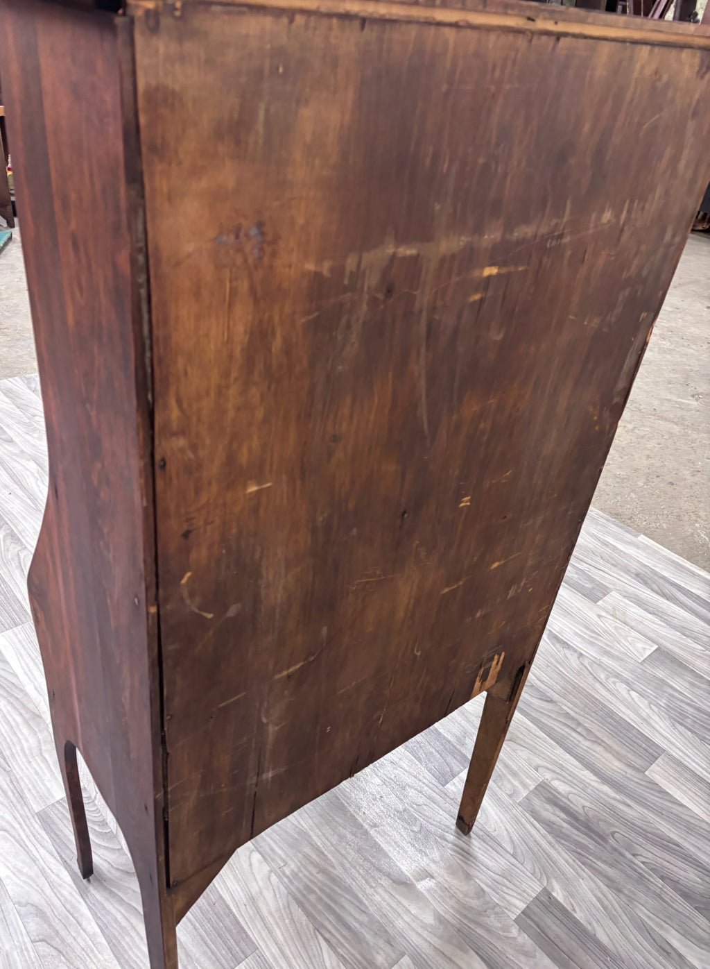 Antique 19th Century Primitive Country Secretary Desk and Bookcase