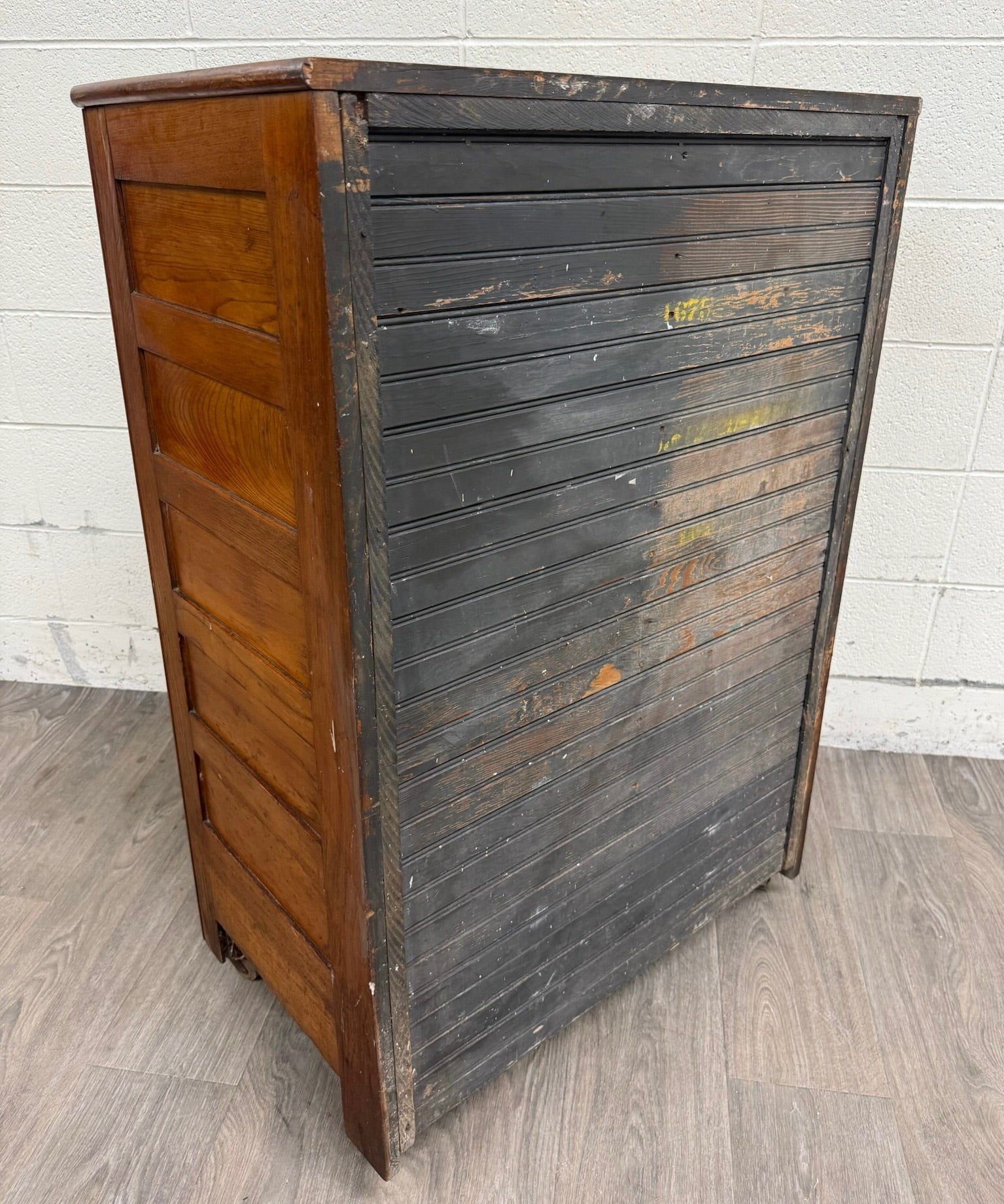 Antique Coldtite Oak Ice Box