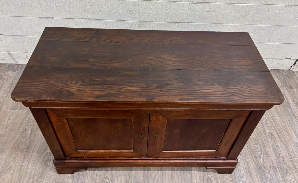 Antique 18th Century Country French French Provincial Dough Bin Cabinet Kneader