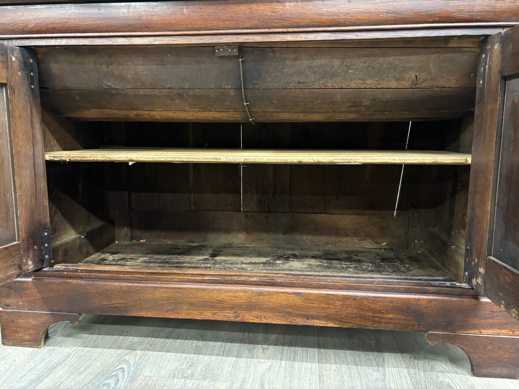 Antique 18th Century Country French French Provincial Dough Bin Cabinet Kneader