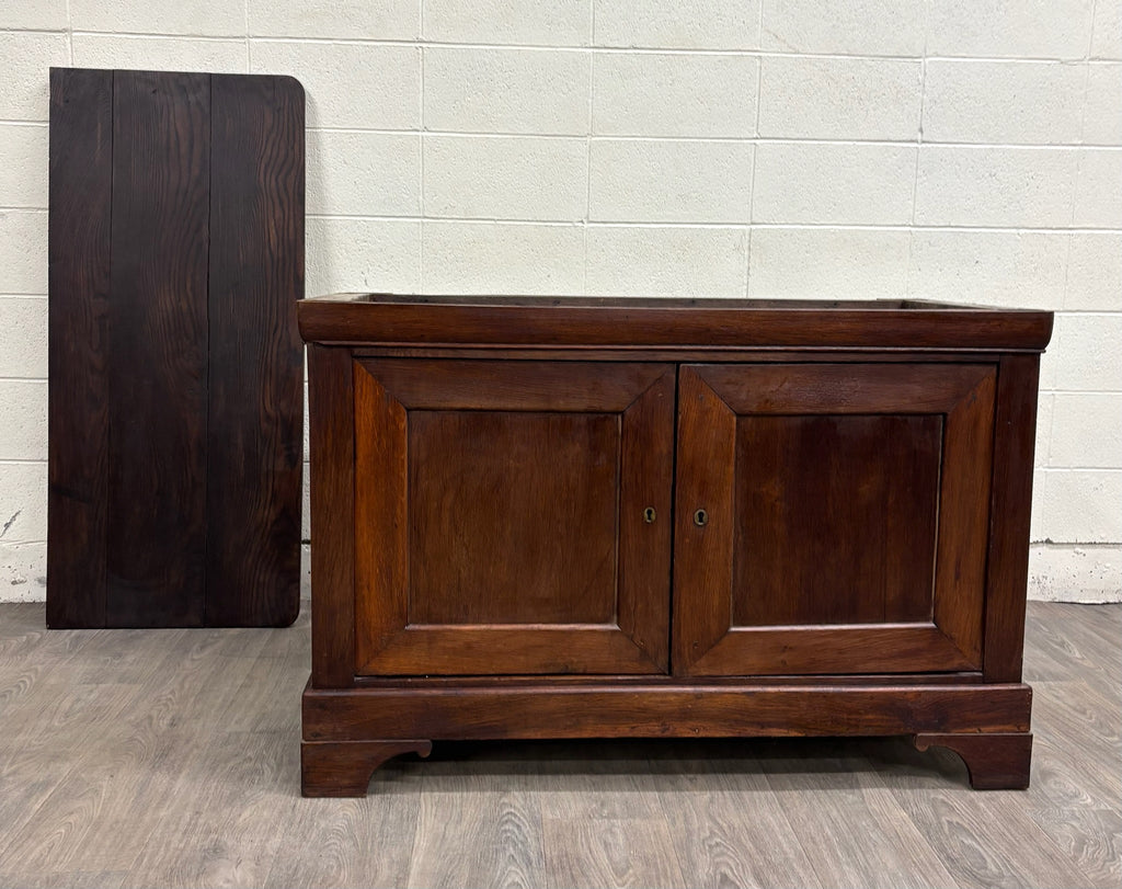 Antique 18th Century Country French French Provincial Dough Bin Cabinet Kneader