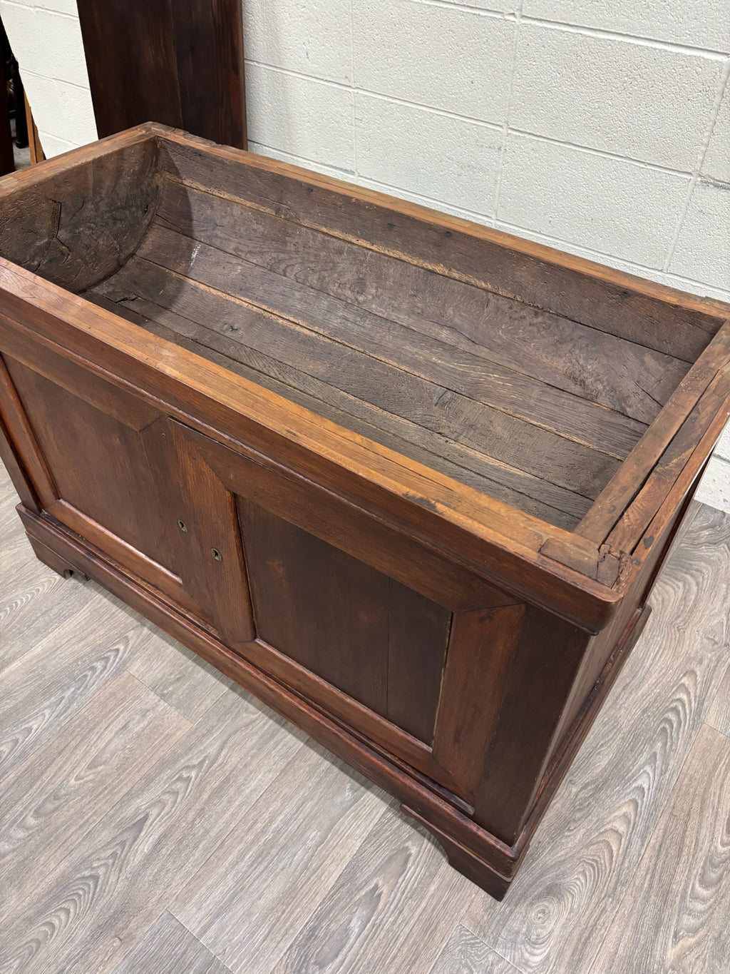 Antique 18th Century Country French French Provincial Dough Bin Cabinet Kneader