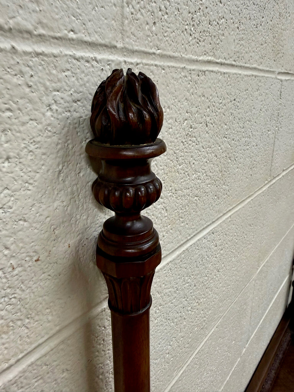 Antique Berkey & Gay Mahogany Vanity or Kneehole Desk