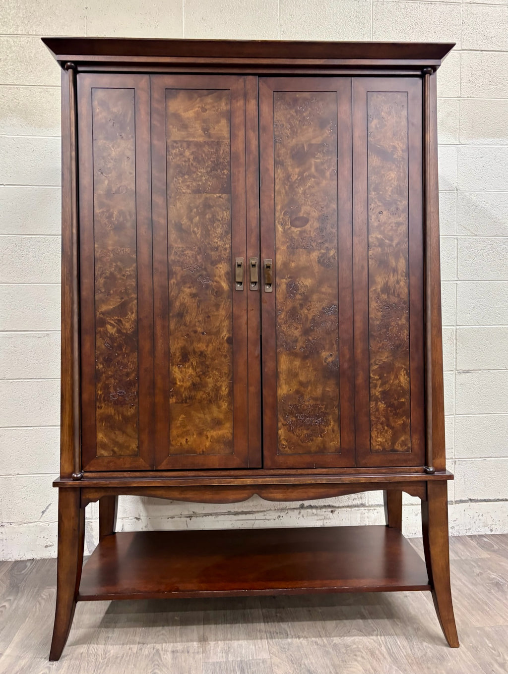 Contemporary Entertainment Armoire Media Cabinet