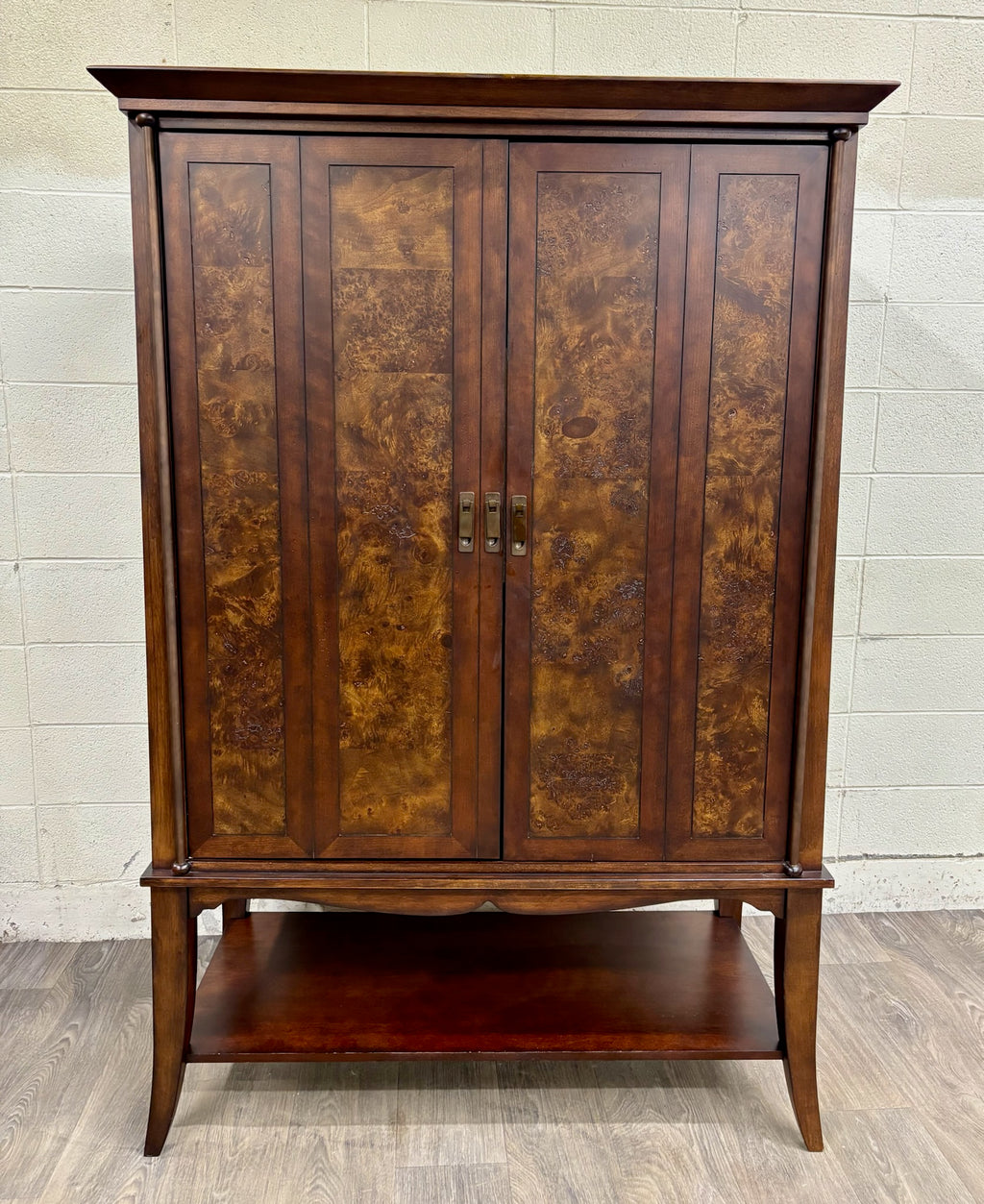 Contemporary Entertainment Armoire Media Cabinet