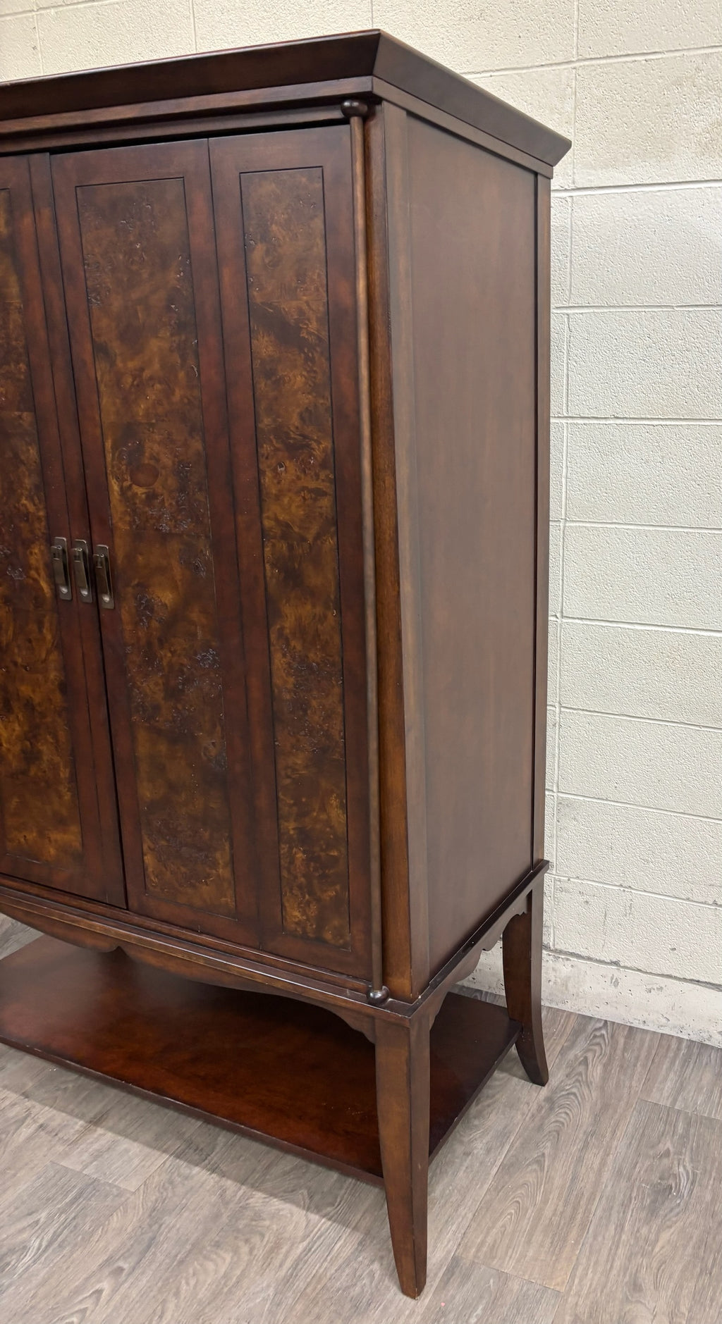 Contemporary Entertainment Armoire Media Cabinet