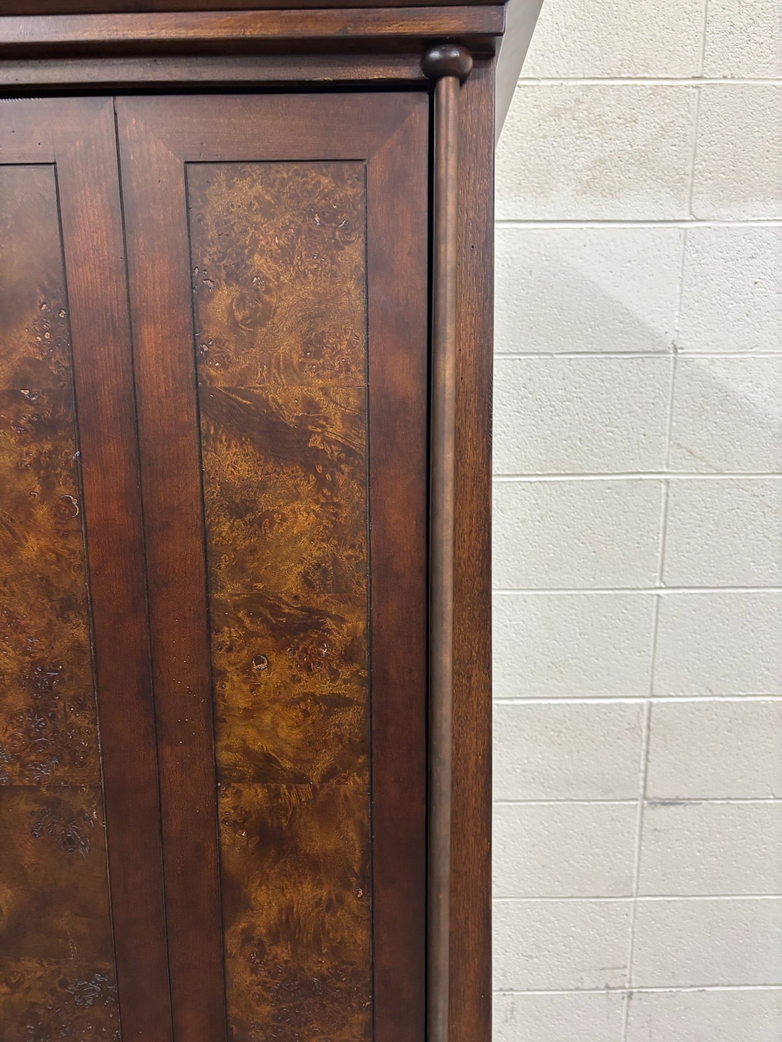 Contemporary Entertainment Armoire Media Cabinet