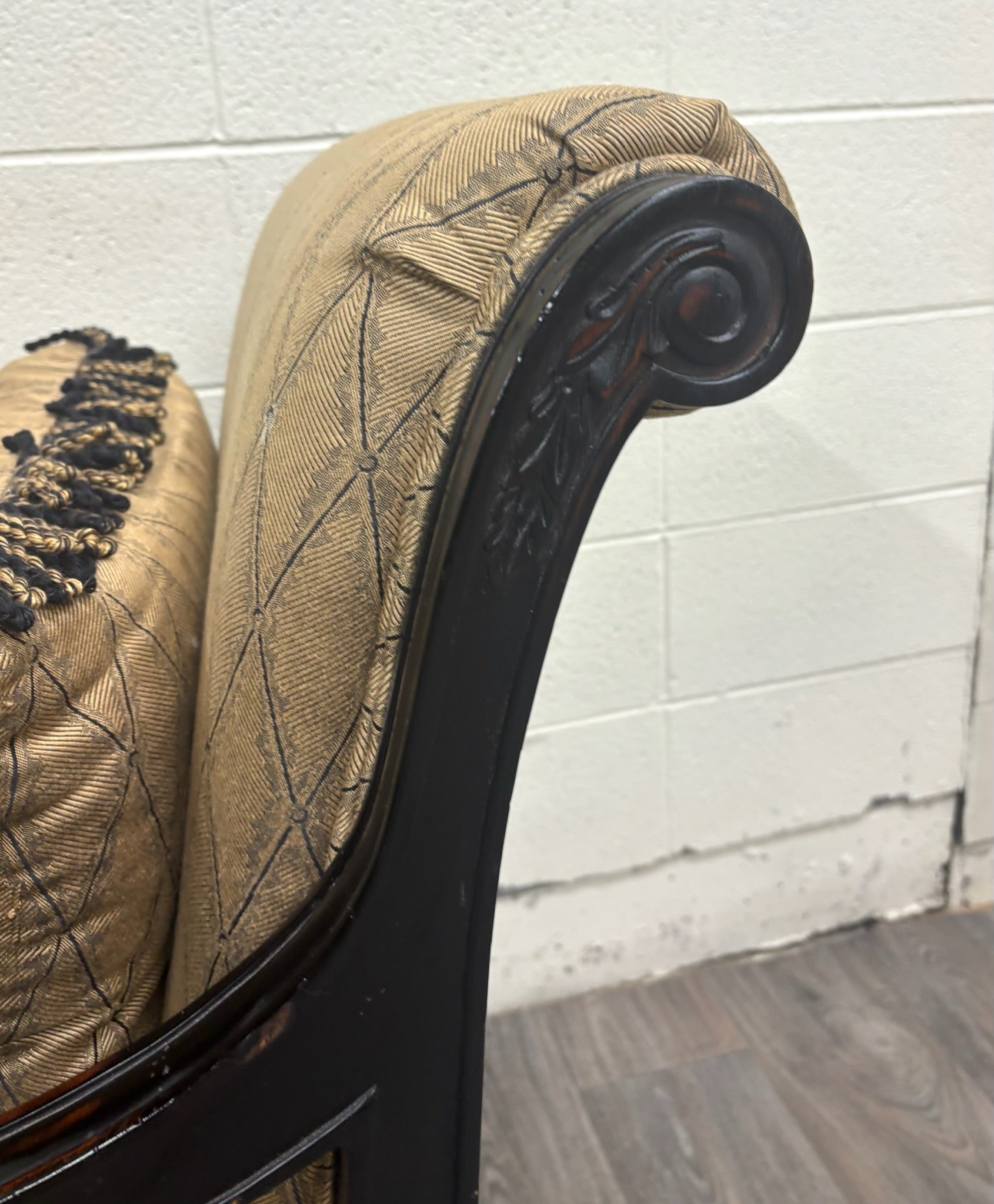 Vintage C.R. Laine French Louis XVI Style Designer Accent Chairs - Pair