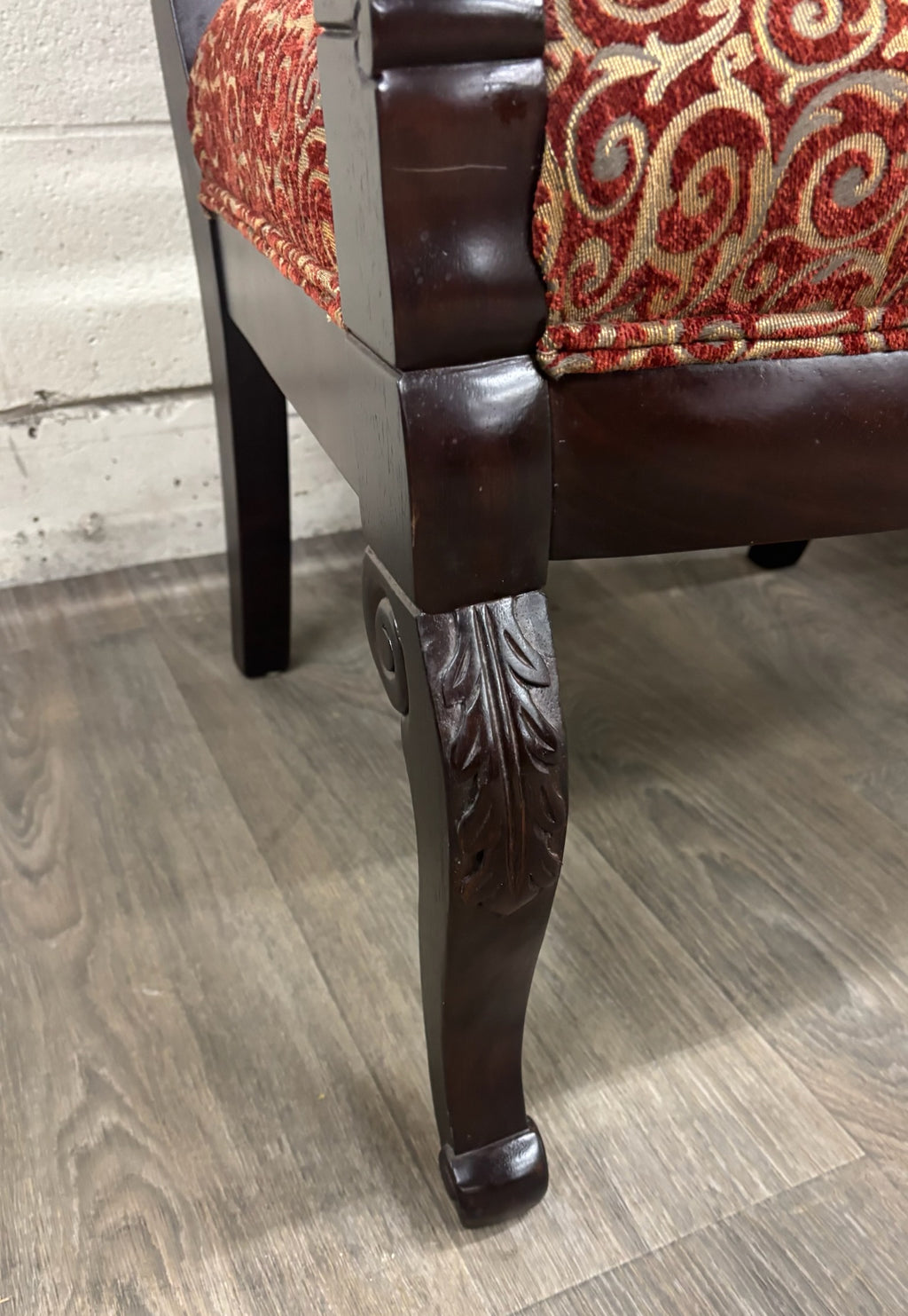 Vintage Flexsteel French Empire Style Armchairs - Pair