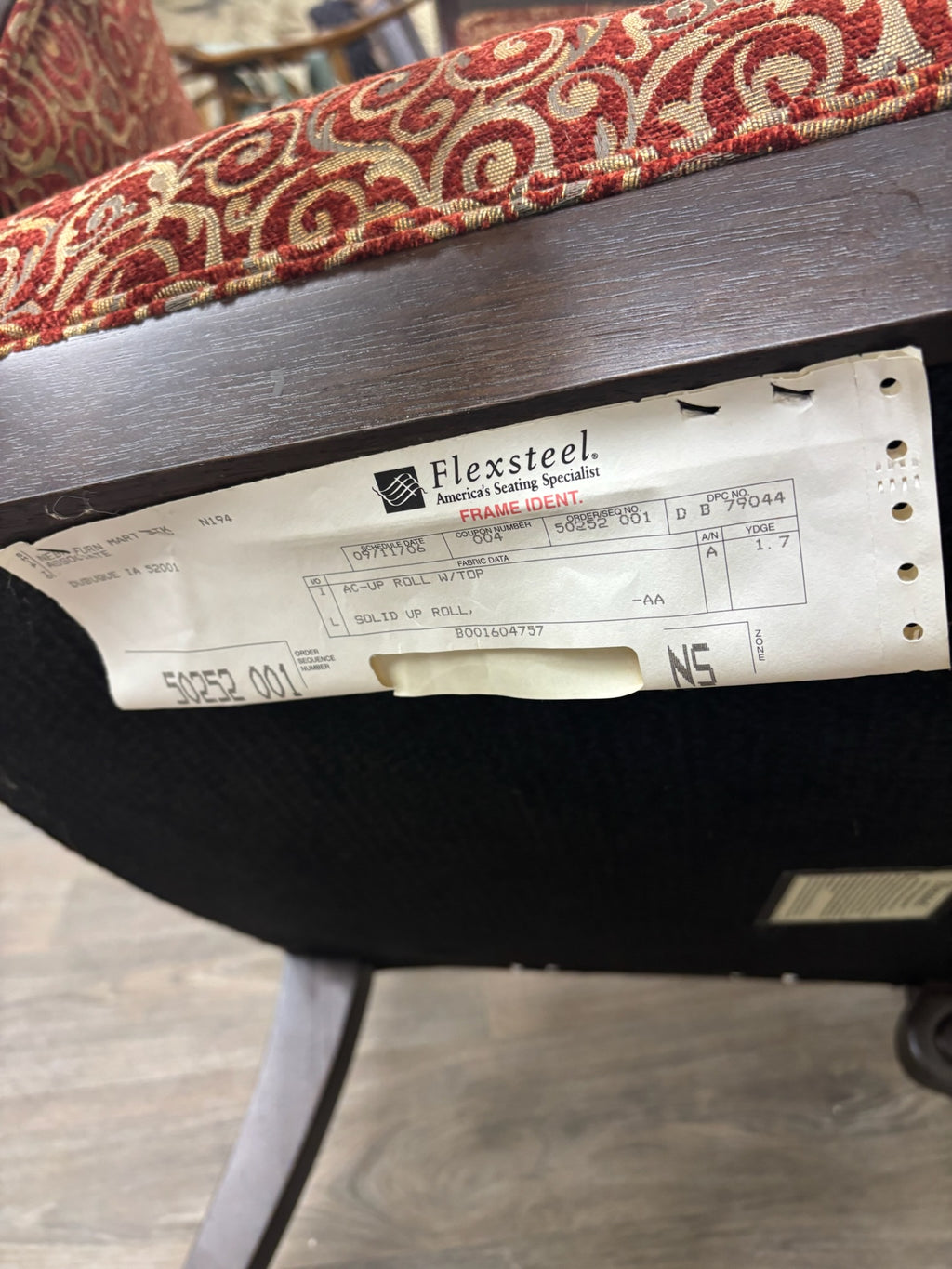 Vintage Flexsteel French Empire Style Armchairs - Pair