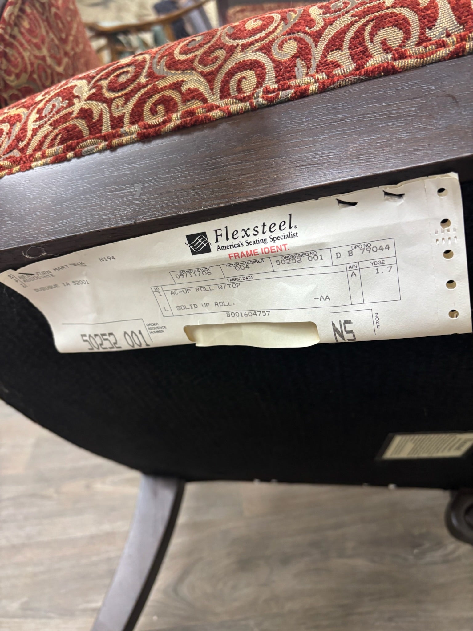 Vintage Flexsteel French Empire Style Armchairs - Pair