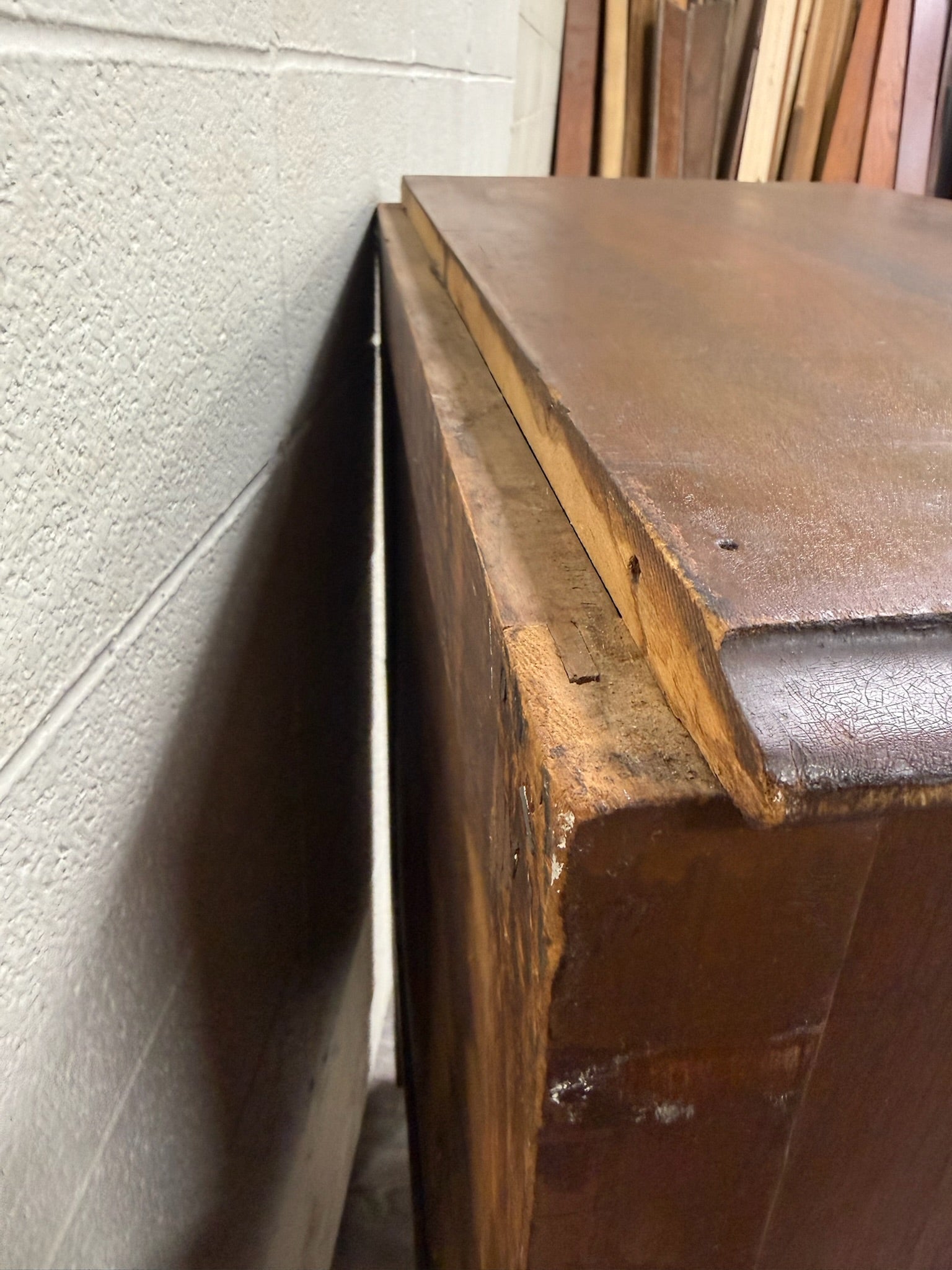 Antique Late Victorian Walnut Chest of Drawers