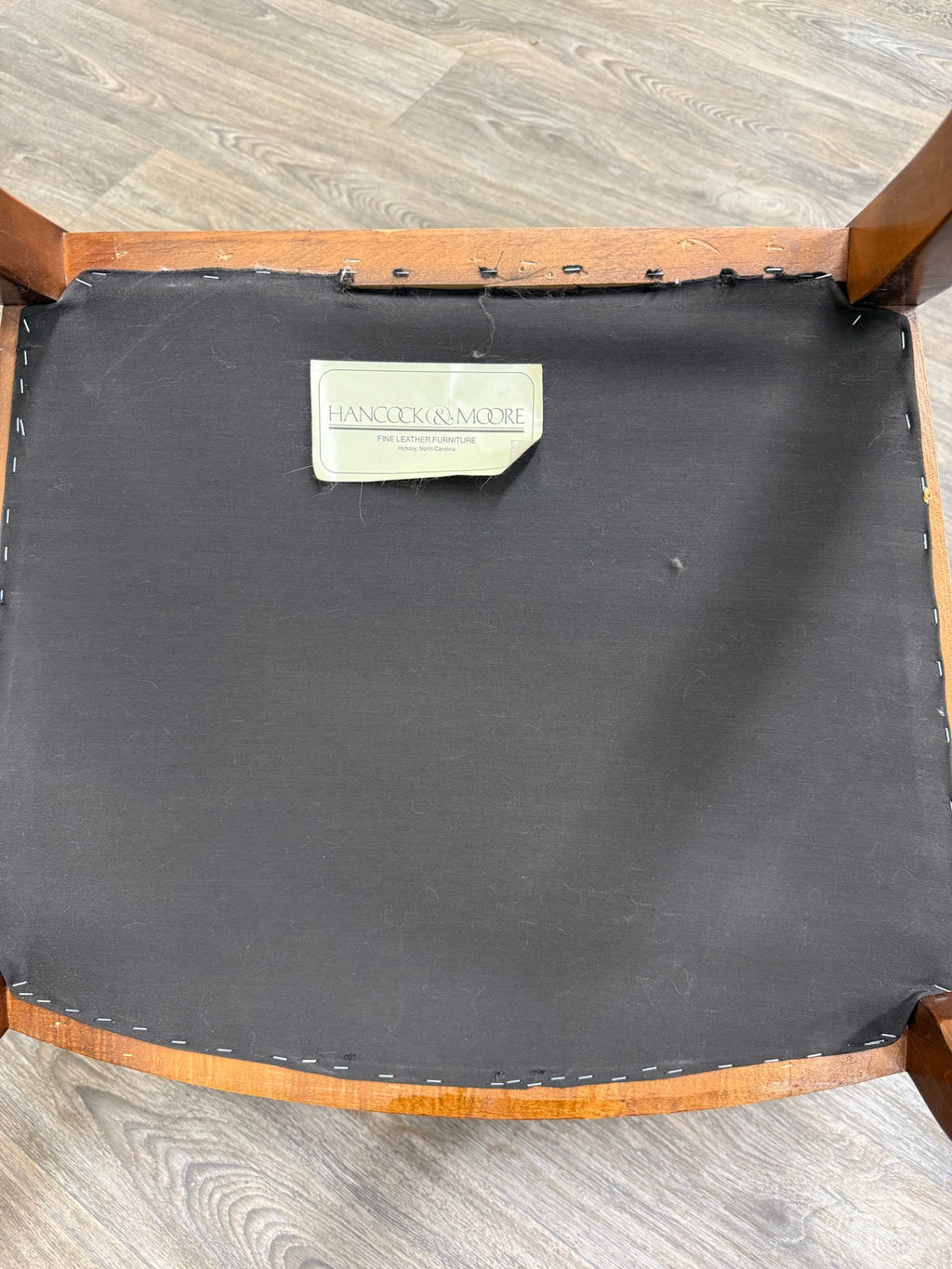 Vintage Hancock & Moore Jockey Club Armchair