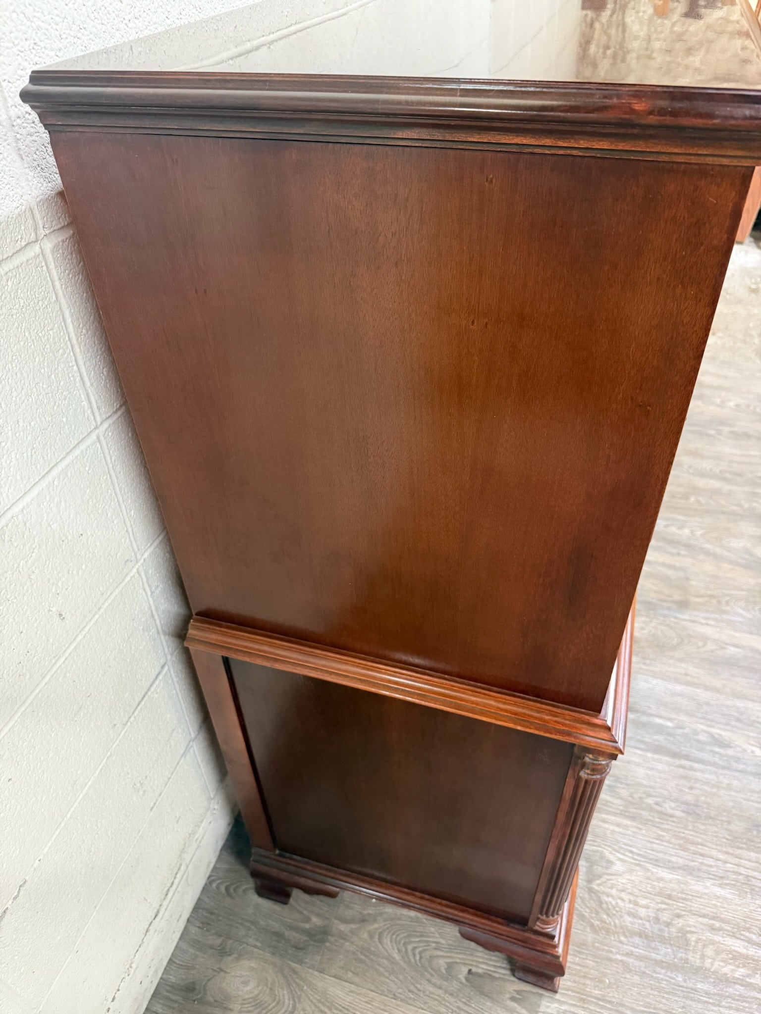 Vintage Thomasville Chair Company Mahogany Chest on Chest Dresser
