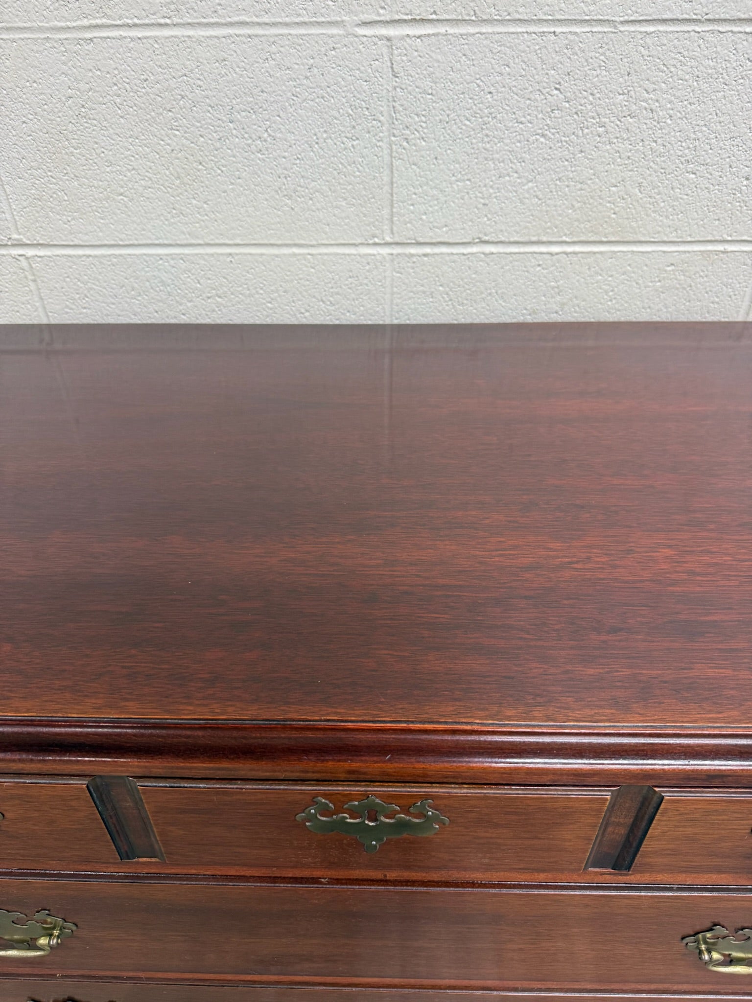 Vintage Thomasville Chair Company Mahogany Chest on Chest Dresser
