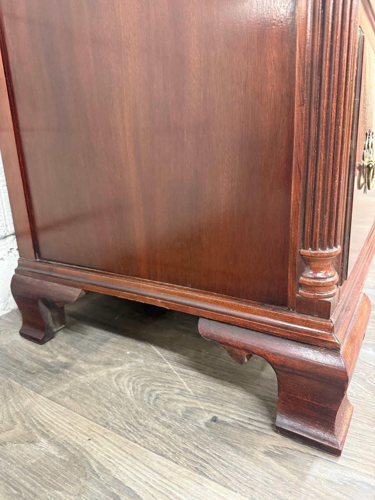 Vintage Thomasville Chair Company Mahogany Chest on Chest Dresser