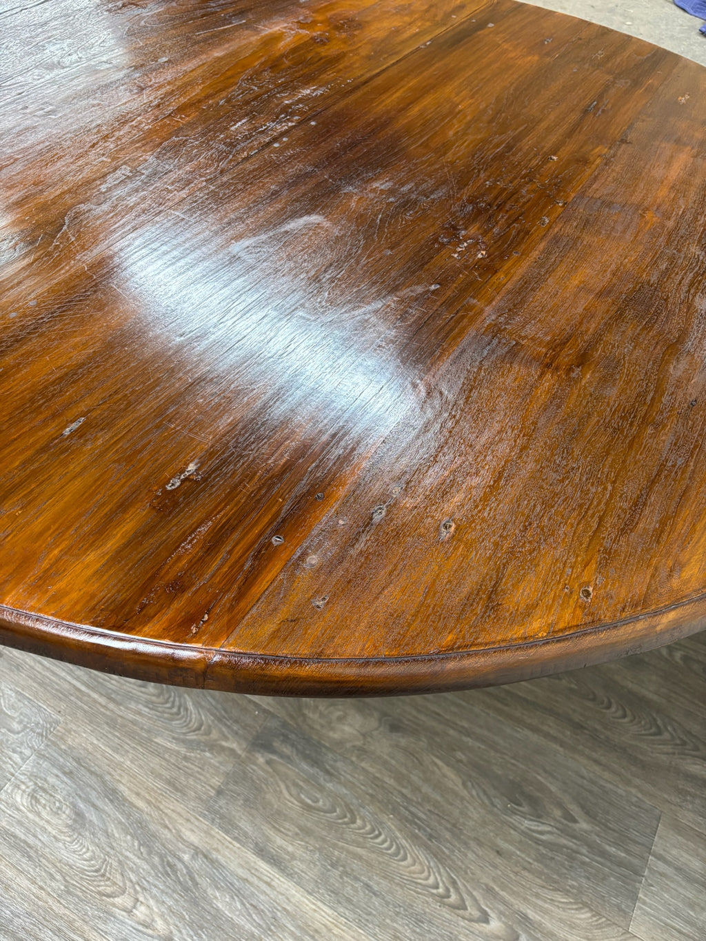 Antique French Renaissance Revival Victorian Renaissance Solid Oak Dining Table