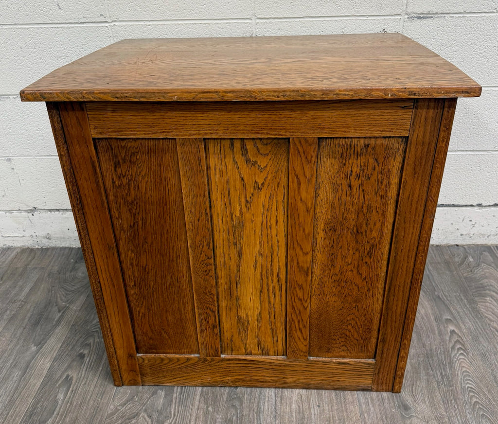 Antique American Arts & Crafts Mission Quarter Sawn White Oak Library Table Desk