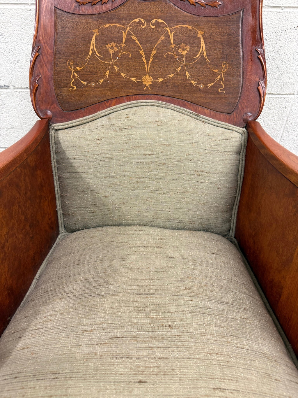 Antique Victorian Mahogany Rocking Chair