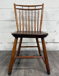 Antique American Windsor Farmhouse Style Plank Seat Dining Chair