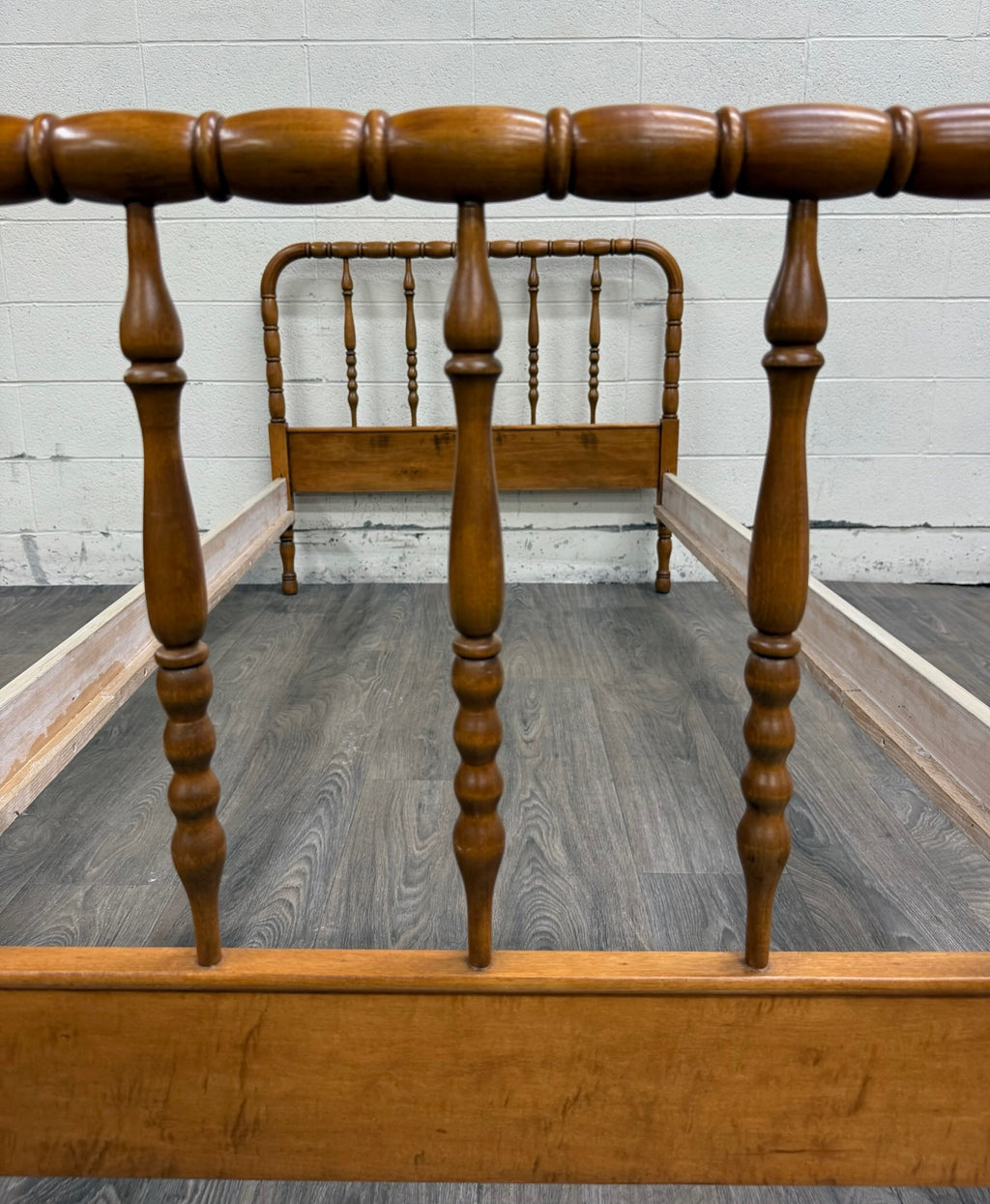 Vintage Twin Size Jenny Lind Bed